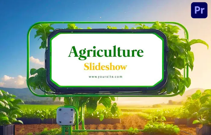 Organic Farming 3D Frame Slideshow